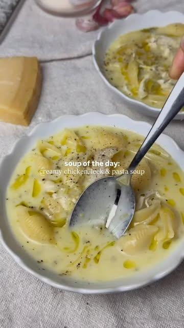 Creamy Chicken and Leek Pasta