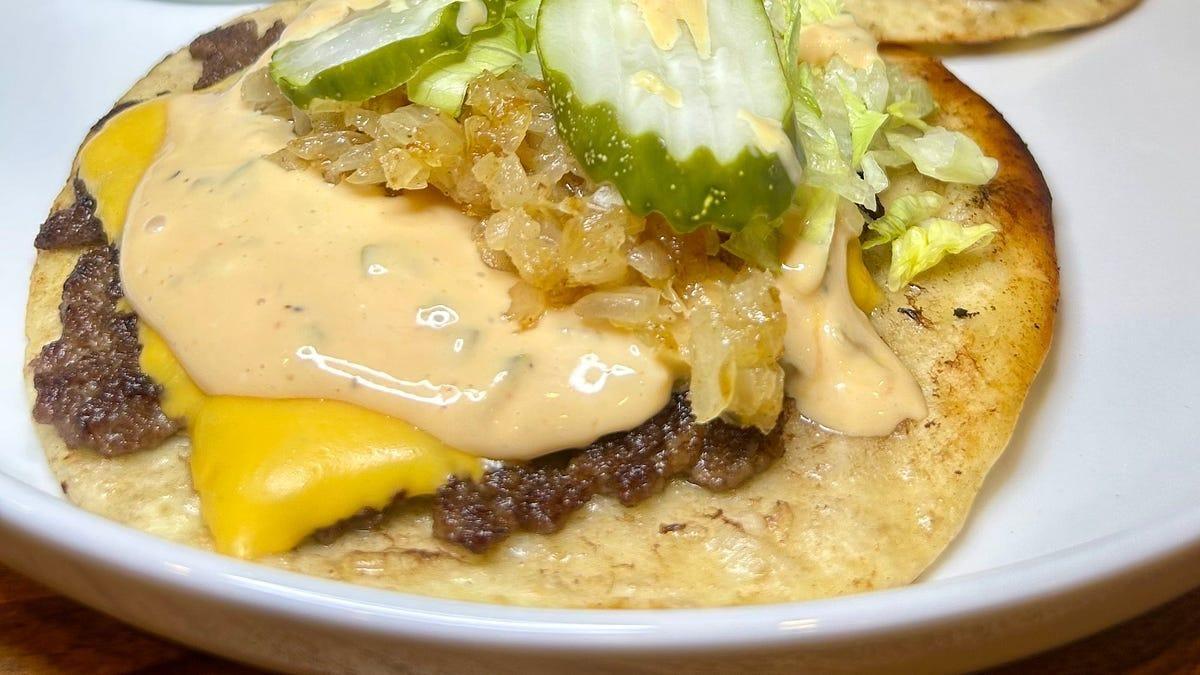 Animal Style Inspired Smash Tacos