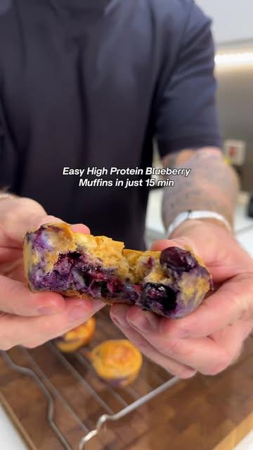 Banana Blueberry Muffins
