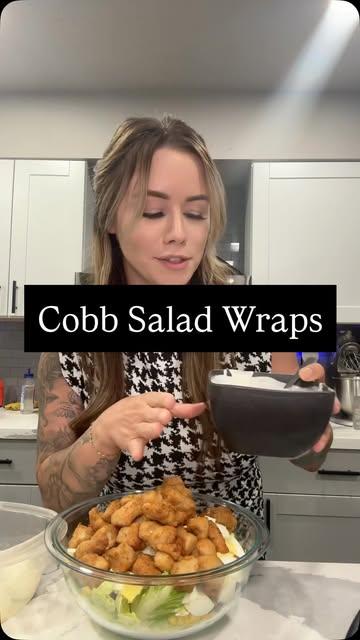 Cobb Salad Wraps