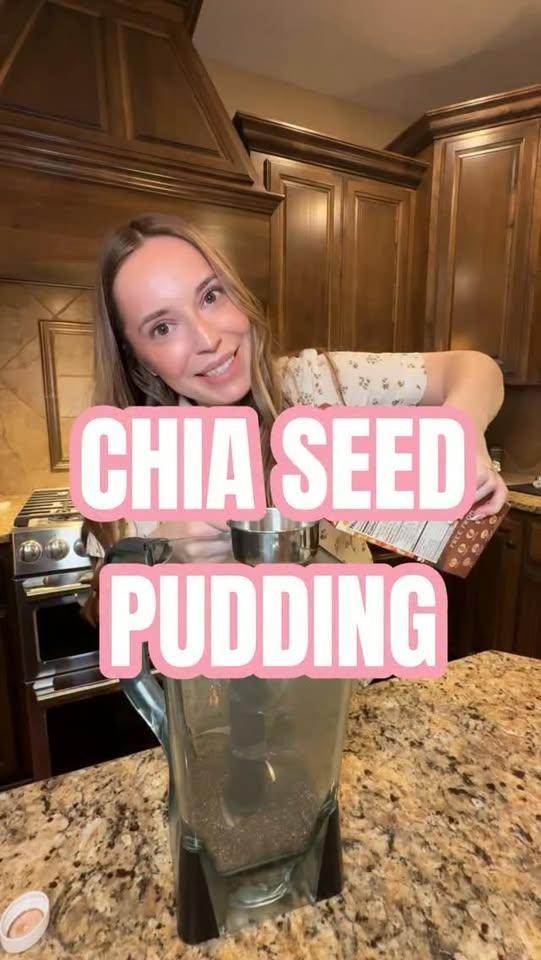 Chocolate chia seed pudding