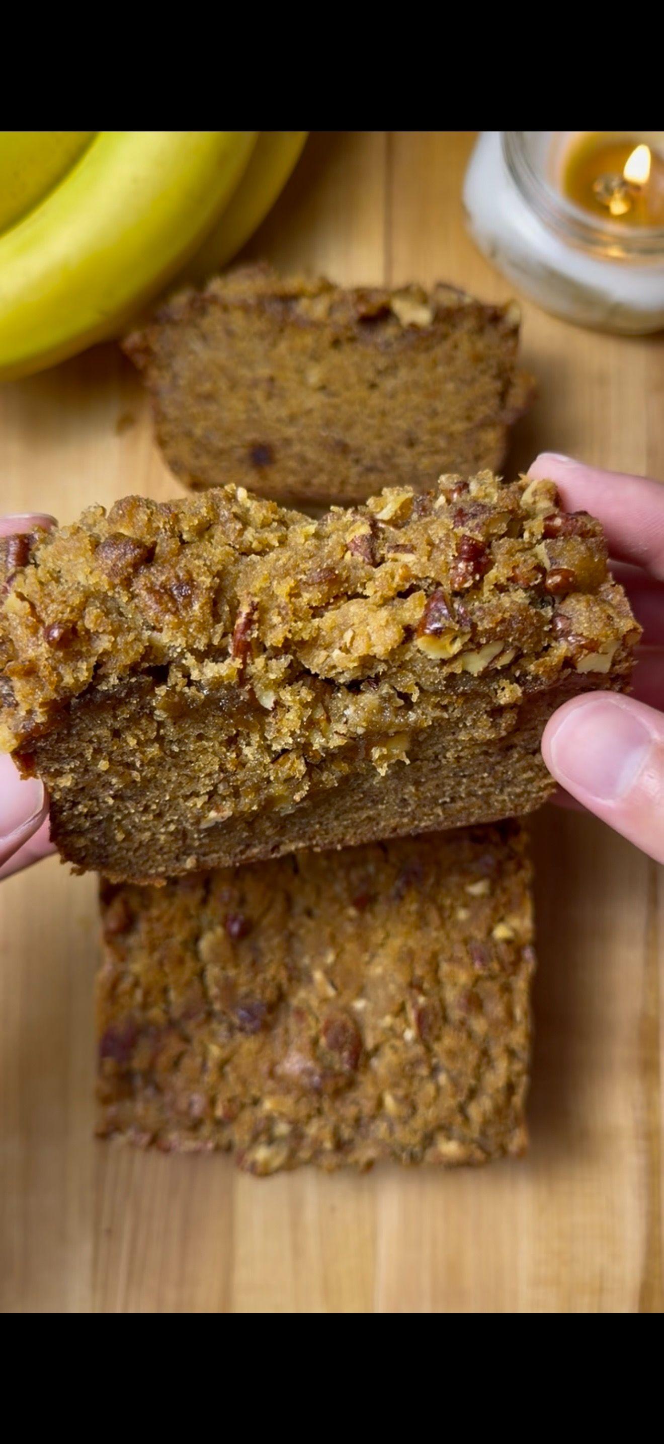 Crumble-Topped Browned Butter Banana Bread π