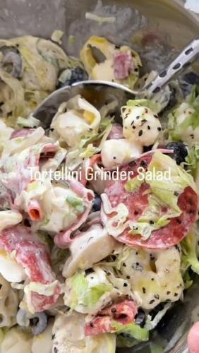 Tortellini Grinder Salad