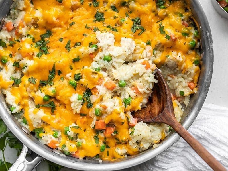 Creamy Chicken and Rice Skillet