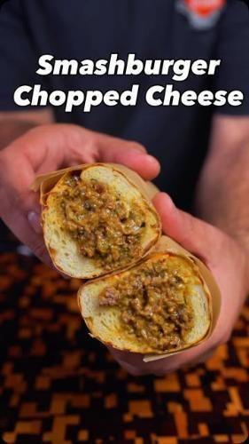 The Smashburger Chopped Cheese!!