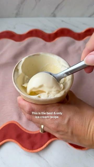 The BEST vanilla ice cream