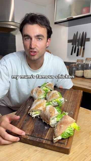 Mum’s Famous Chicken Sandwich Mix (with Homemade Stock)