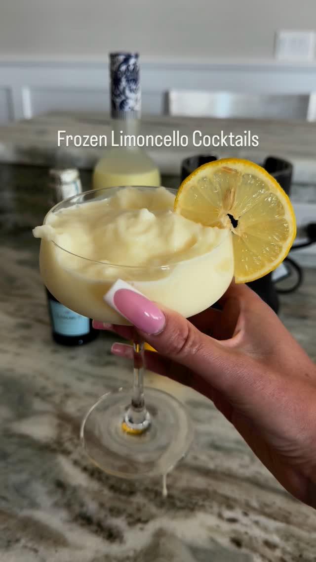 Frozen Limoncello Cocktail