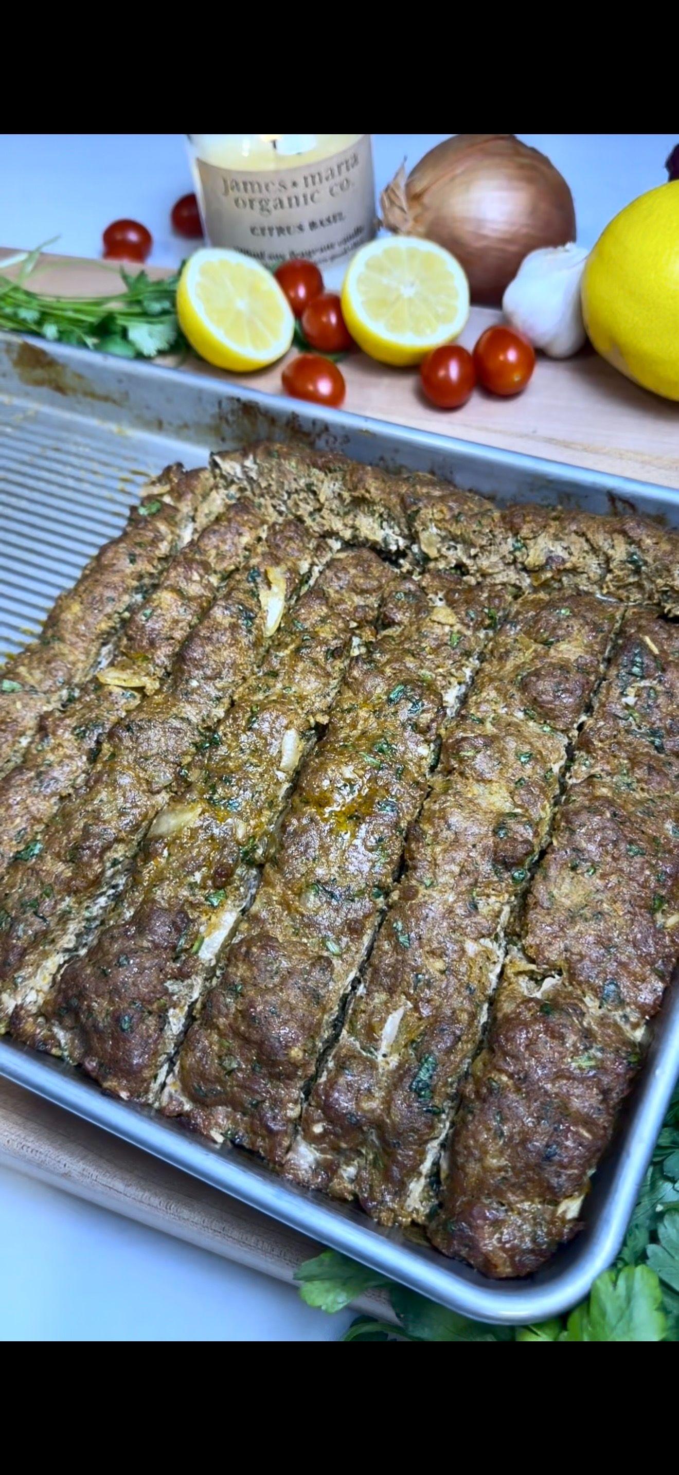 Sheet Pan Beef Kebabs