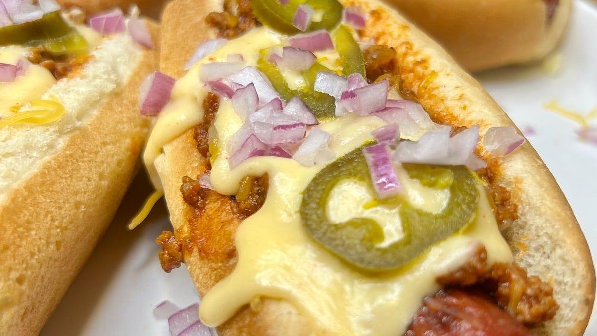 Loaded Chili Cheese Dogs 