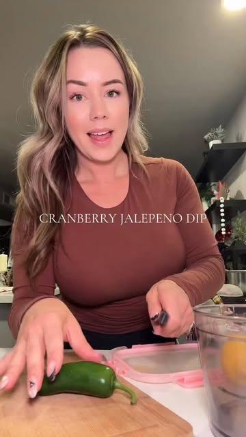 CRANBERRY JALAPEÑO DIP 🔥