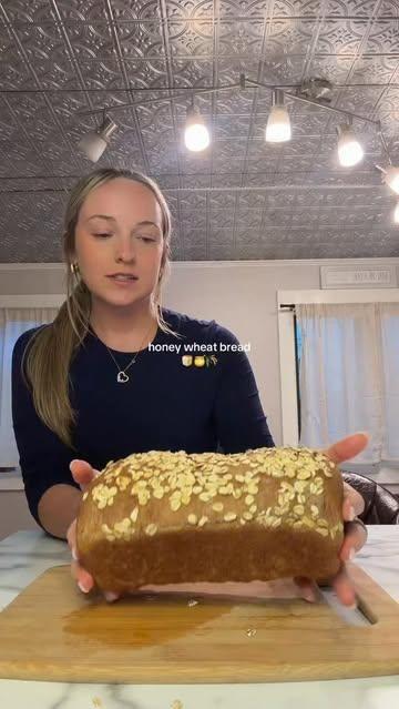 Honey wheat bread 😋