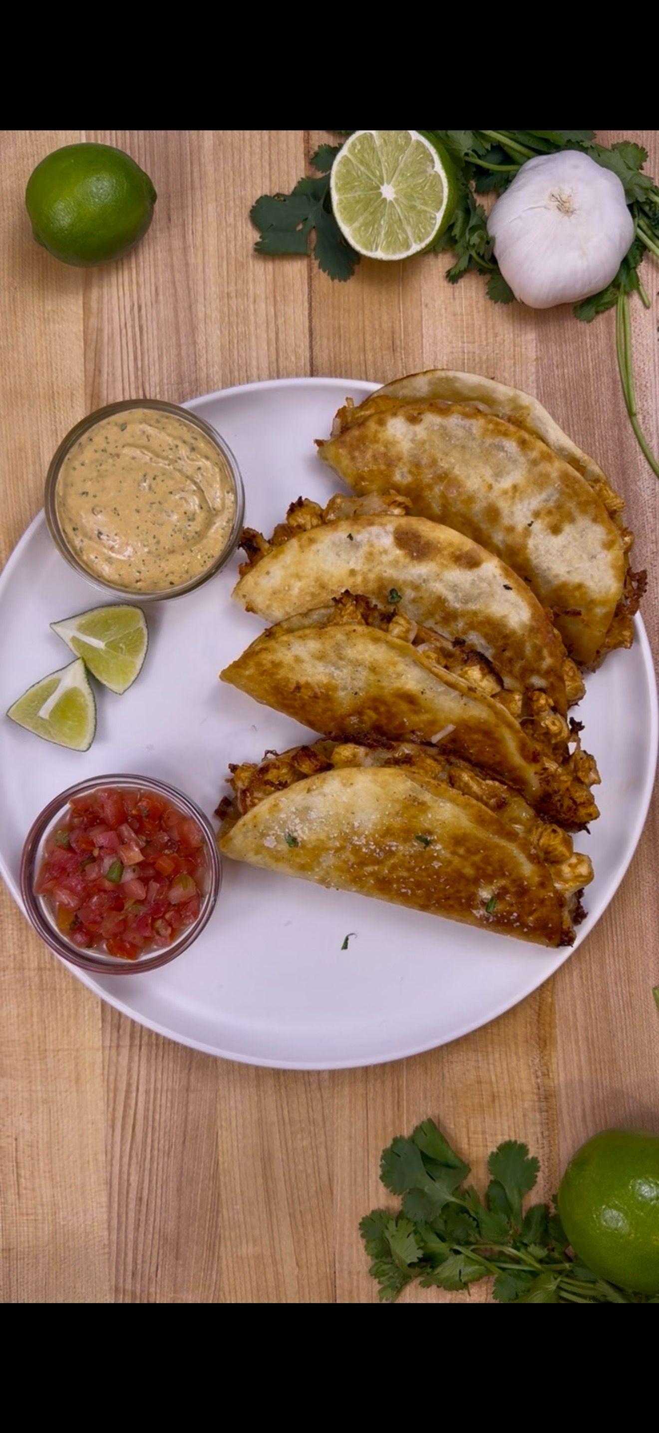 Crispy Honey Chipotle Chicken Tacos