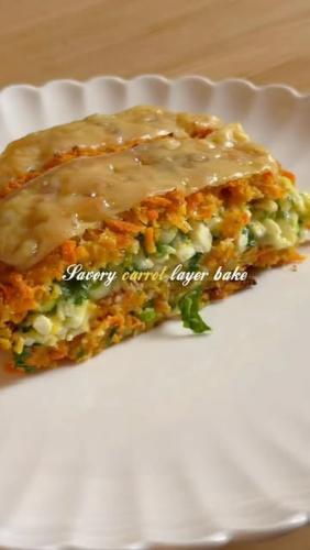 Savory carrot roulade 🥕🥕🥕
