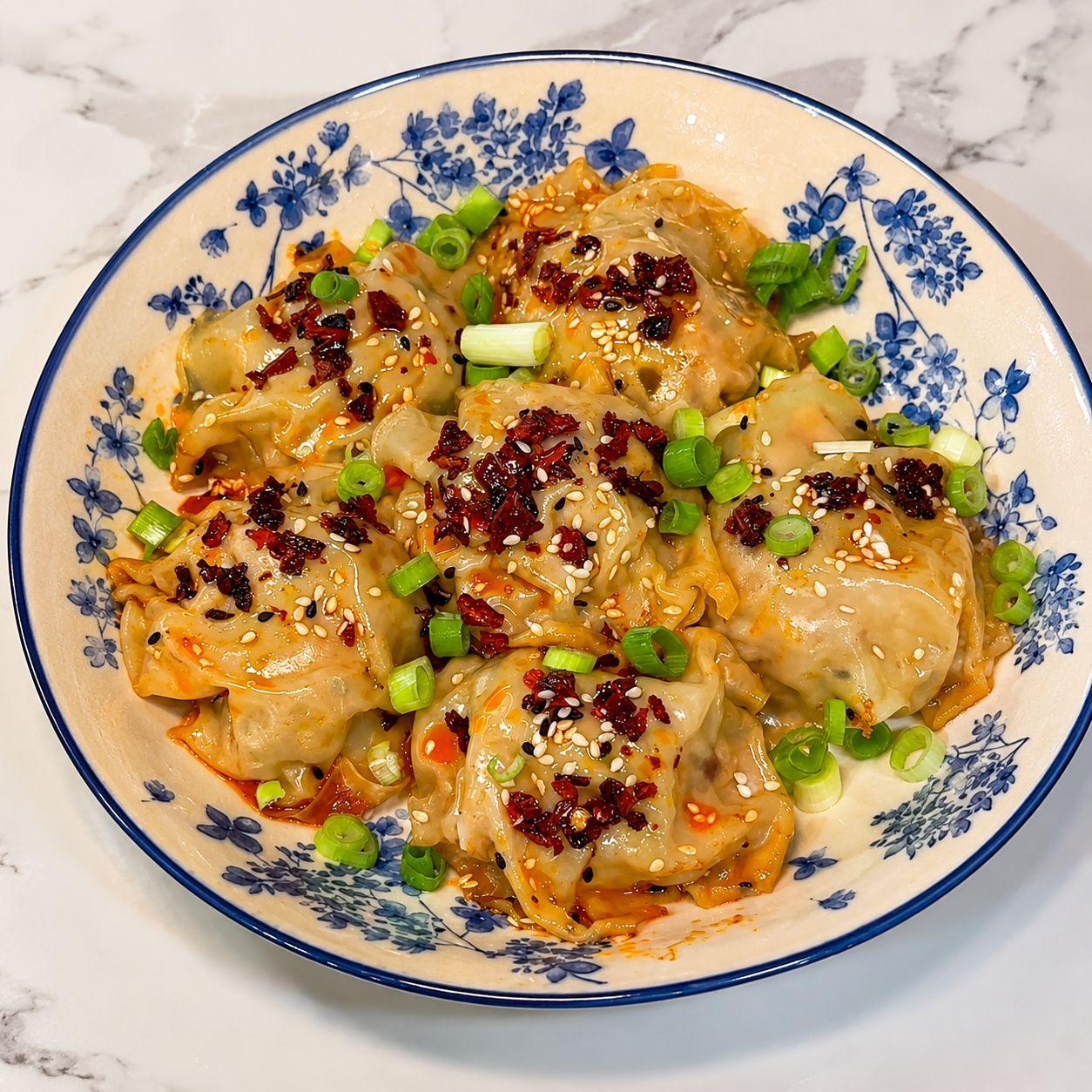 Easy Pan Dumplings
