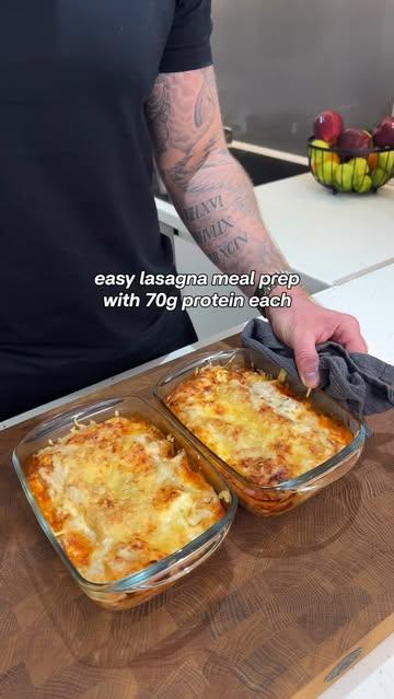 Meal Prep Lasagna