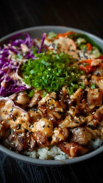 Bang Bang Chicken Bowl 🐓💥🔥