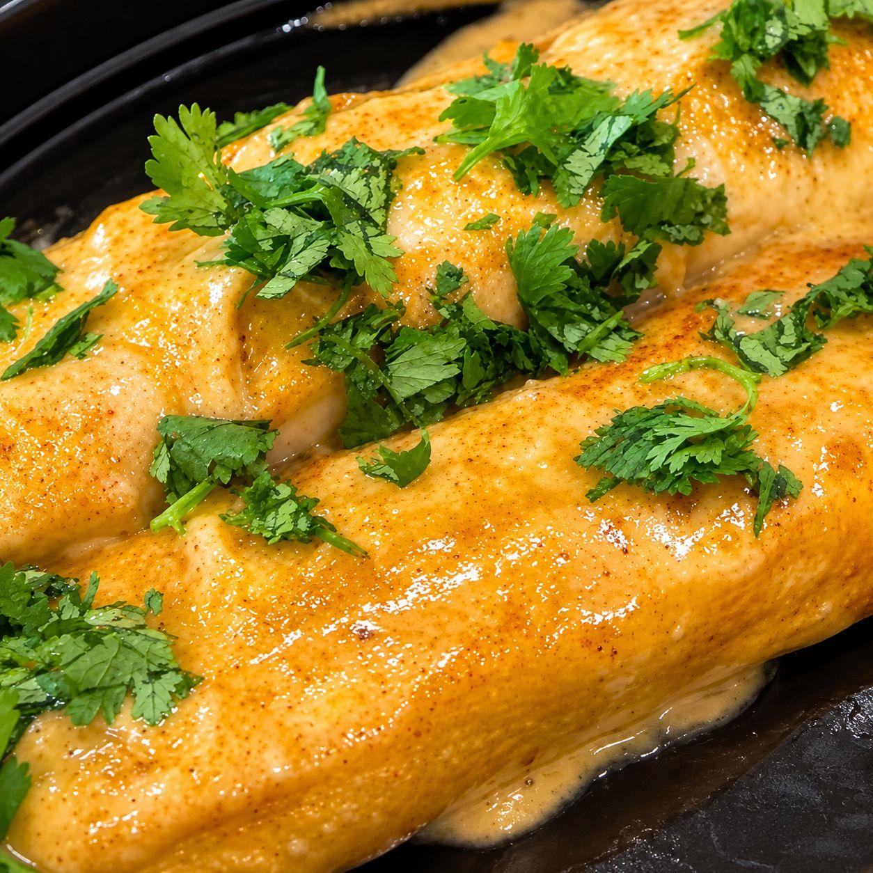 Honey Lime Chicken Enchiladas