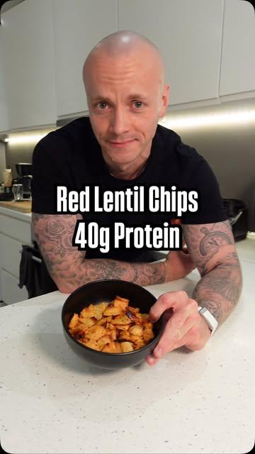 Red Lentil Chips