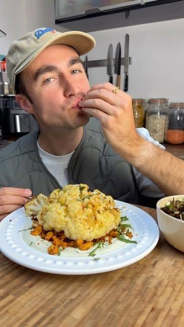 Whole Roasted Cauliflower